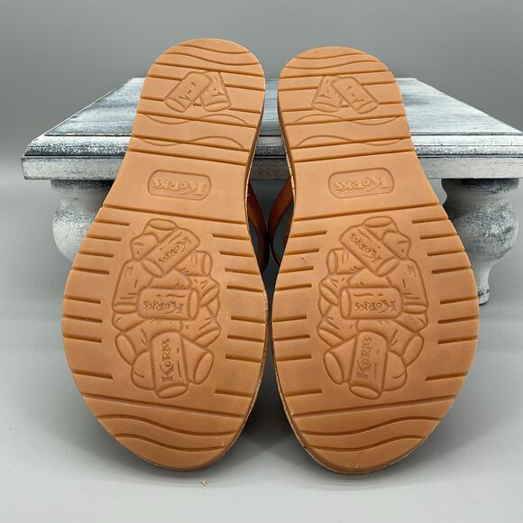 NEW Korks Women’s Shay Comfort Sandals Brown Size 11M - Picture 8 of 10
